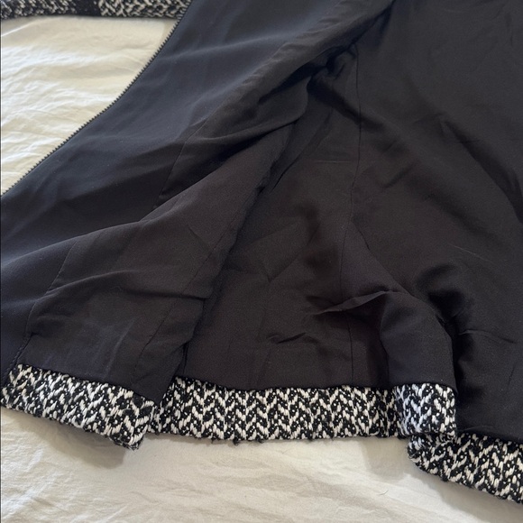 Etcetera Black and White Tweed Zip Up Jacket Jacket - Picture 10 of 10